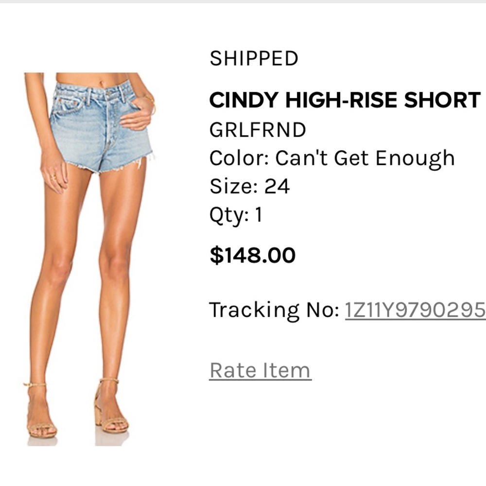 GRLFRND Cindy High-Rise Short